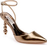 Badgley Mischka Collection Indie II Ankle Strap Pointed Toe Pump