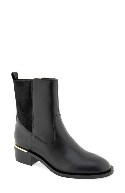 Franca Faux Leather Chelsea Bootie