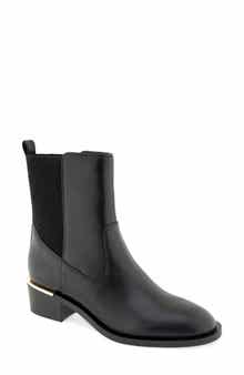 Franca Faux Leather Chelsea Bootie