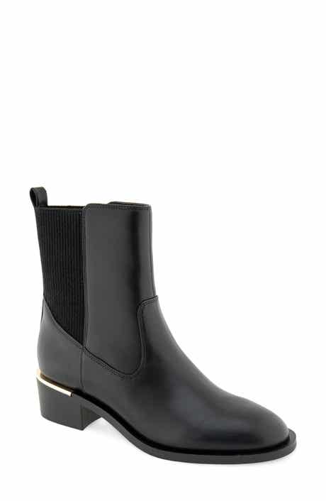 Franca Faux Leather Chelsea Bootie