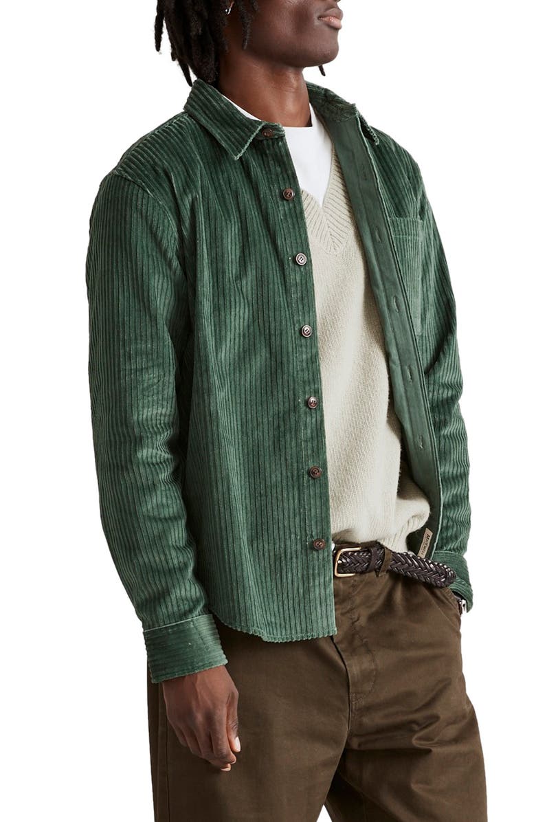 Madewell Easy Stretch Corduroy Button-Up Shirt, Alternate, color, 