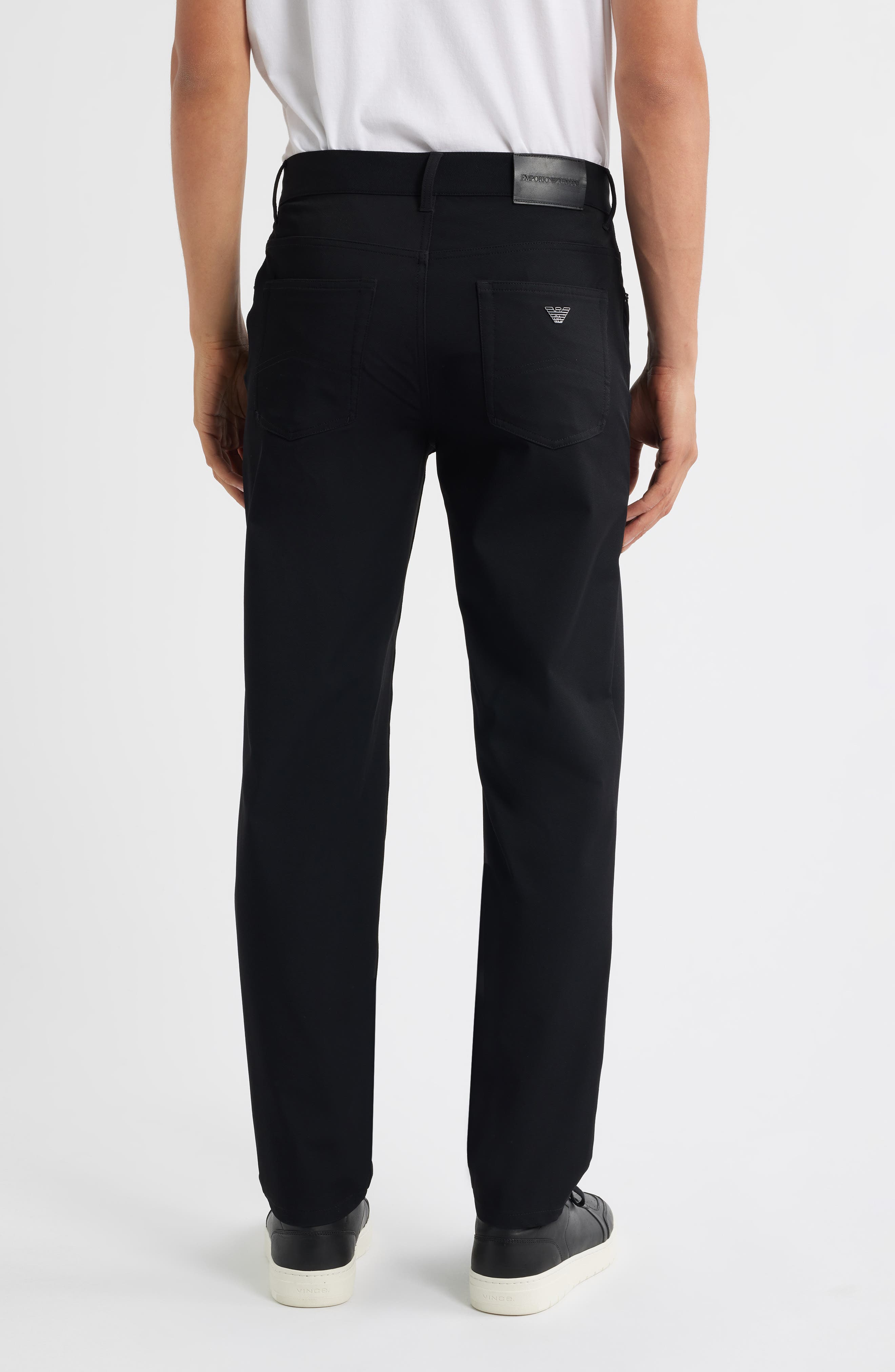 Techno Five-Pocket Straight Leg Stretch Twill Pants (Men) | Nordstrom