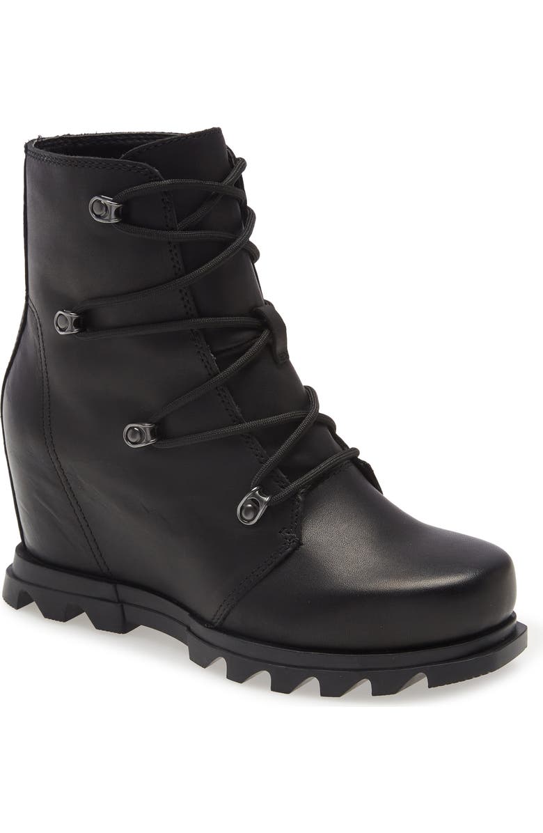 SOREL Joan of Arctic III Waterproof Wedge Lace-Up Boot, Main, color,