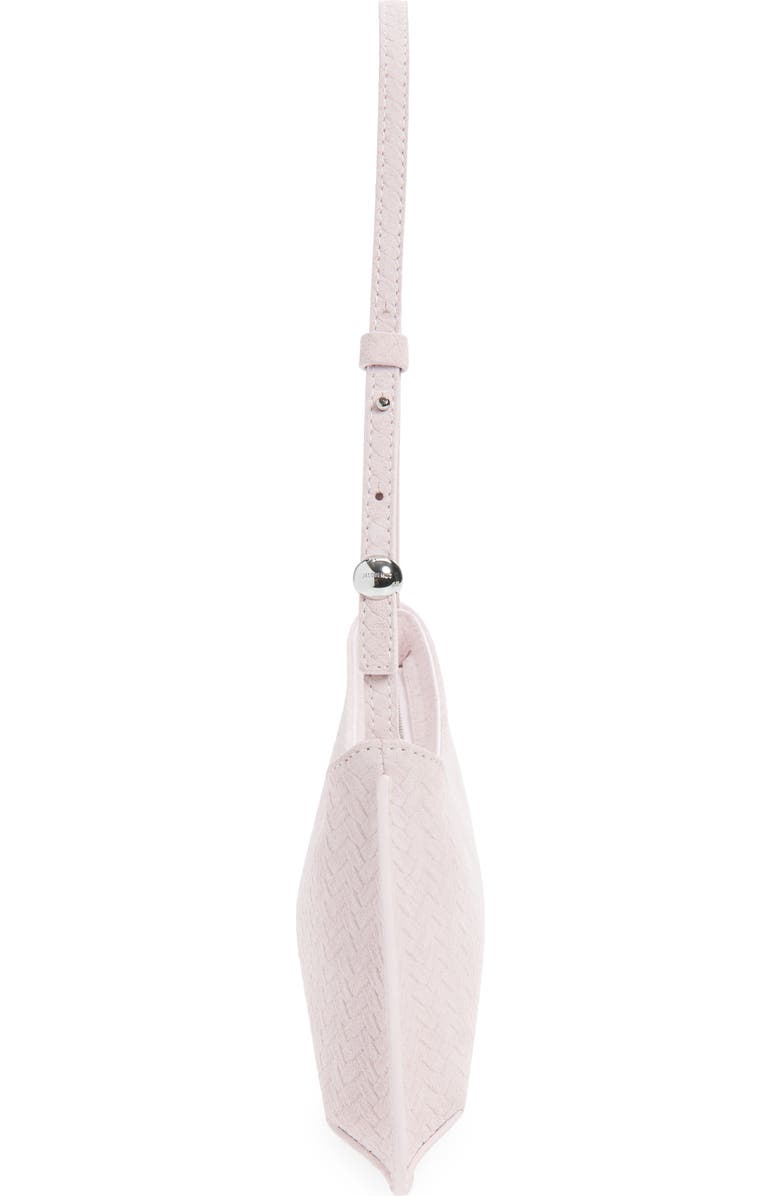 Jacquemus Le Bisou Sue Zip Handbag, Alternate, color, Light Pink 410