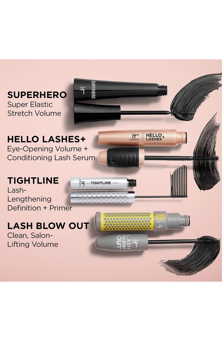 IT Cosmetics Hello Lashes+ Eye Opening Mascara & Lash Serum, Alternate, color,