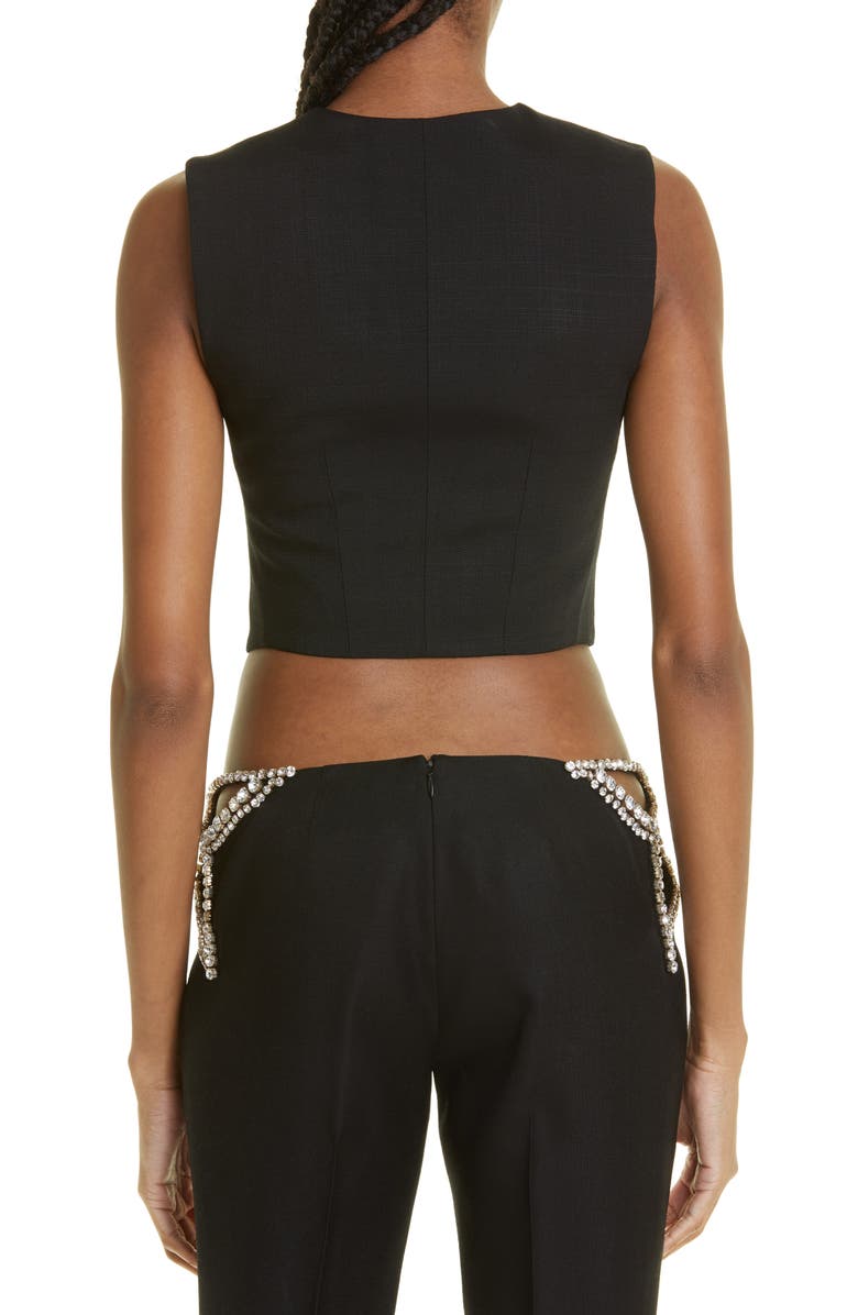 Stella McCartney V-Neck Vest, Alternate, color, 