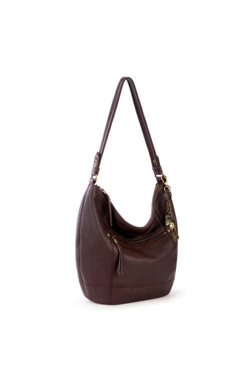 The Sak Sequoia Hobo Leather Bag In Brown