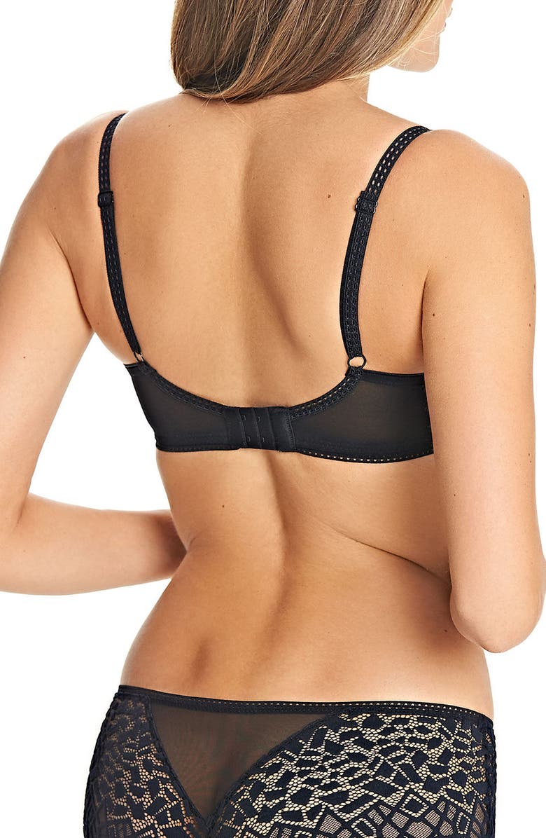 Freya Soiree Underwire Plunge Bra, Alternate, color, 