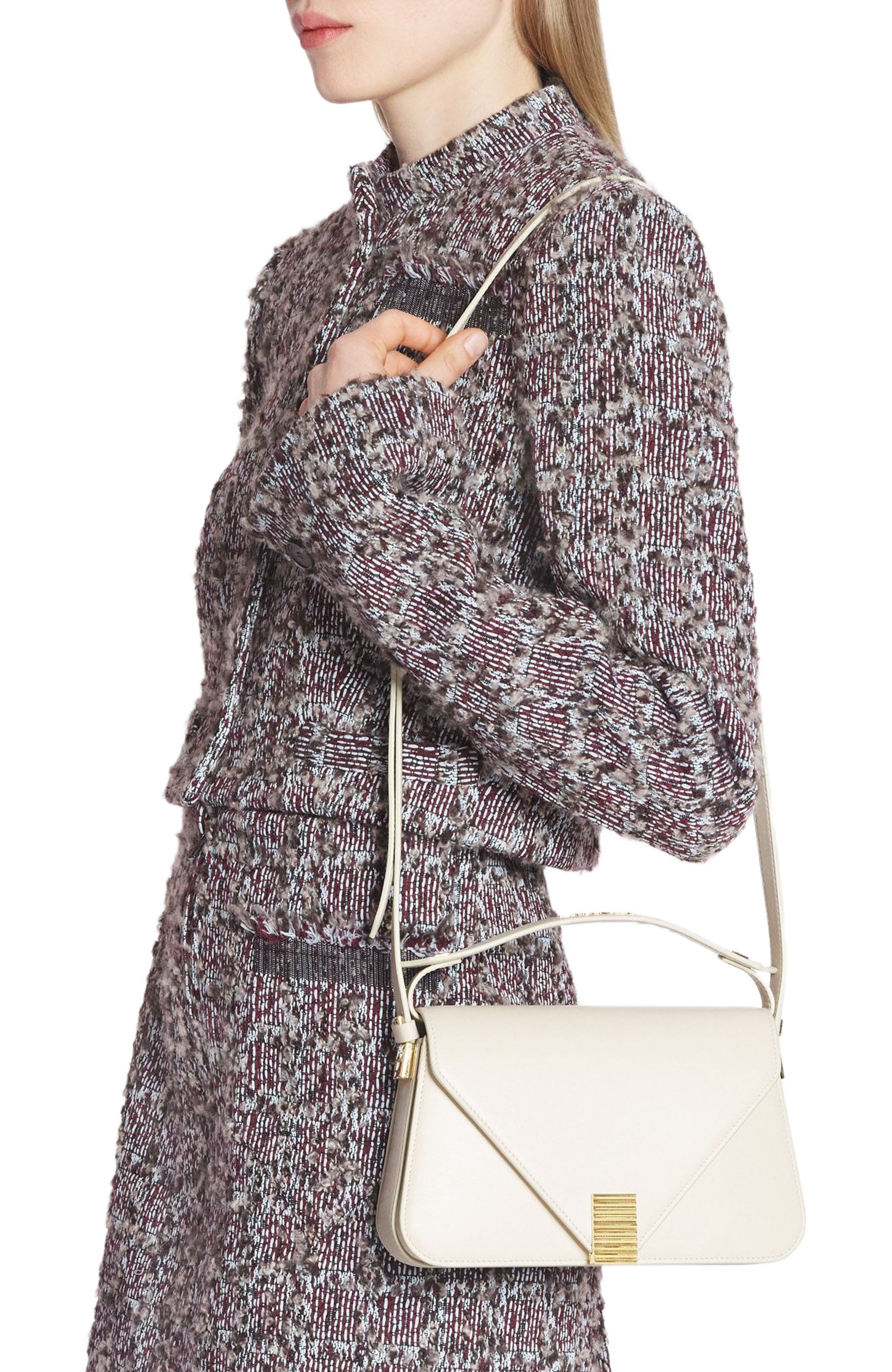 Lanvin Concerto Arpège Leather Bag, Alternate, color, 