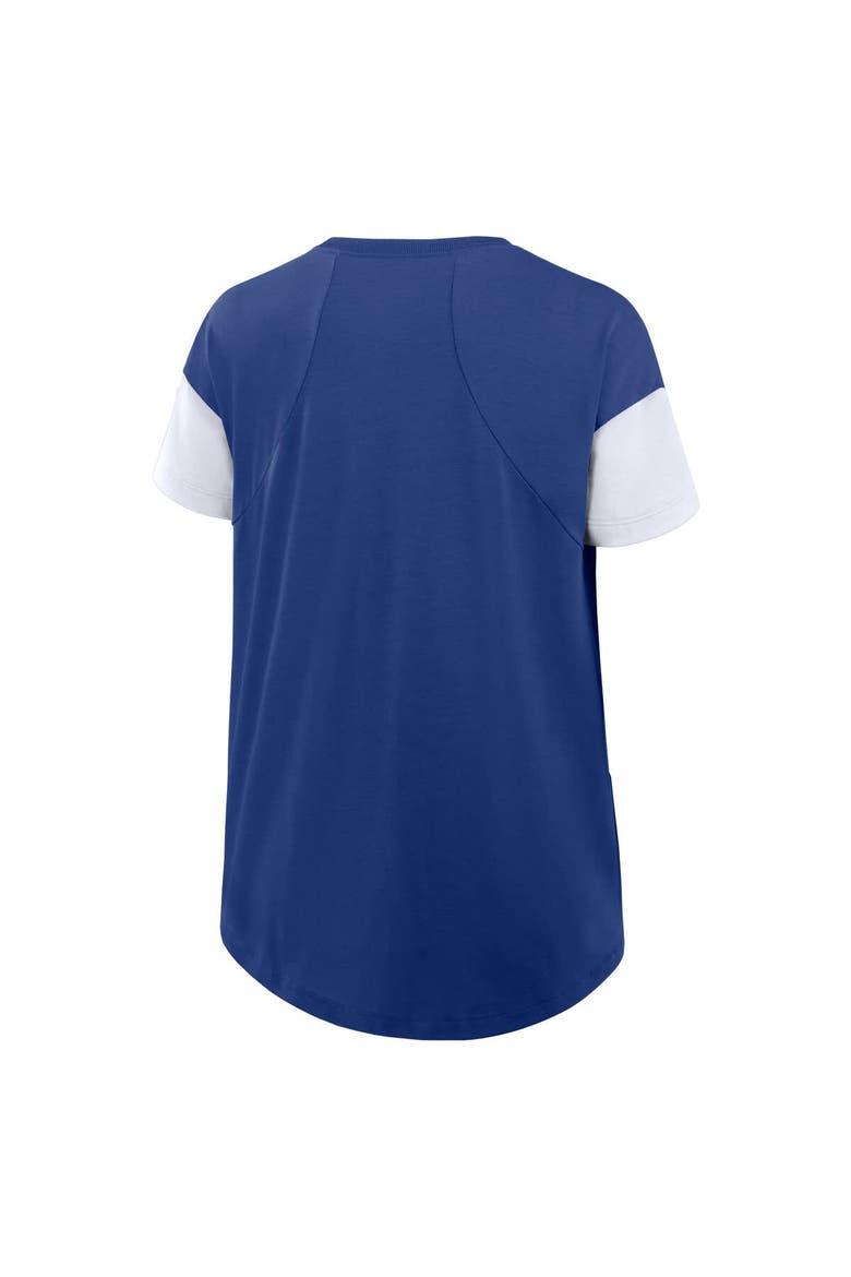 Women's Nike Royal Los Angeles Dodgers Flowy T-Shirt, Alternate, color, Royal