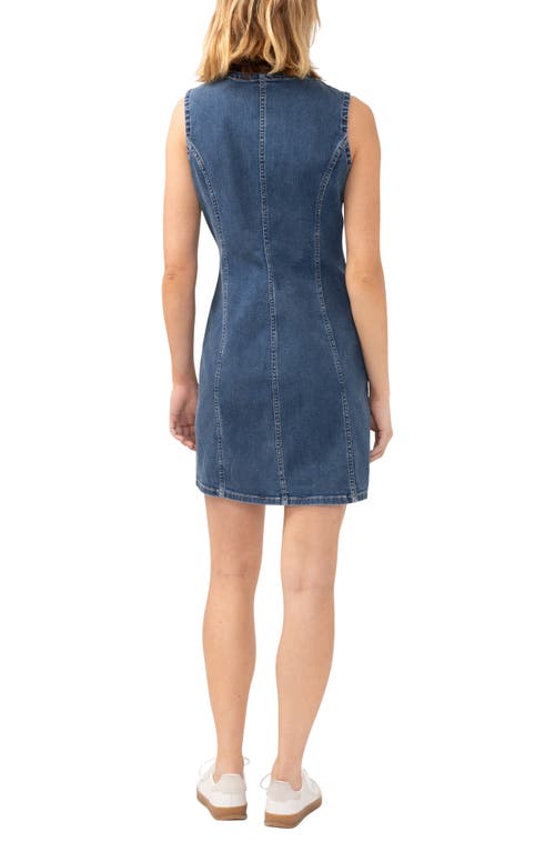 SILVER JEANS CO. SILVER JEANS CO. SLEEVELESS DENIM MINIDRESS 