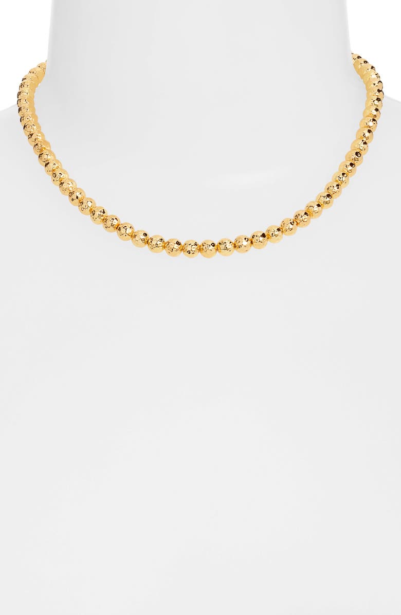 NEST Jewelry Beaded Necklace, Alternate, color, Gold