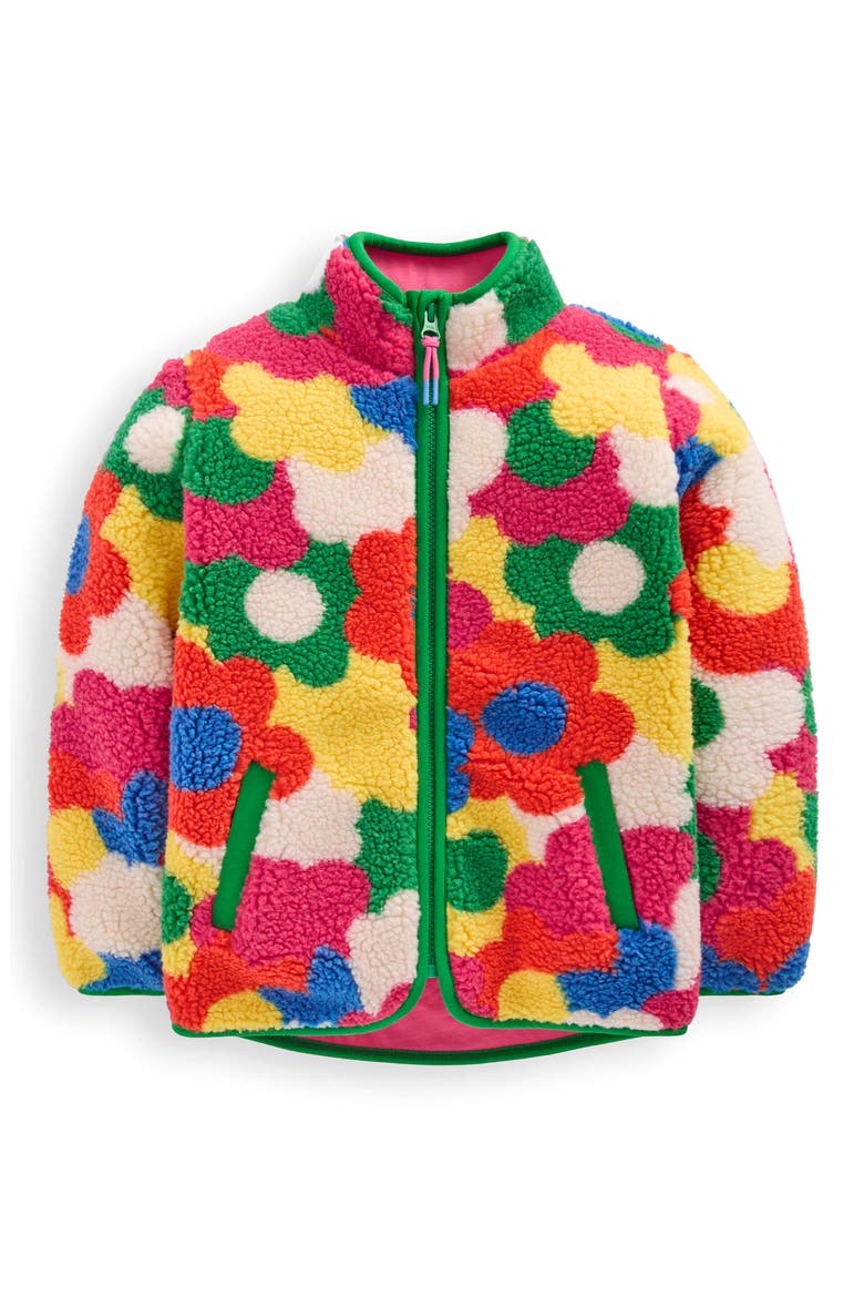 Kids' Eden Floral Fleece Jacket (Women) | Nordstrom