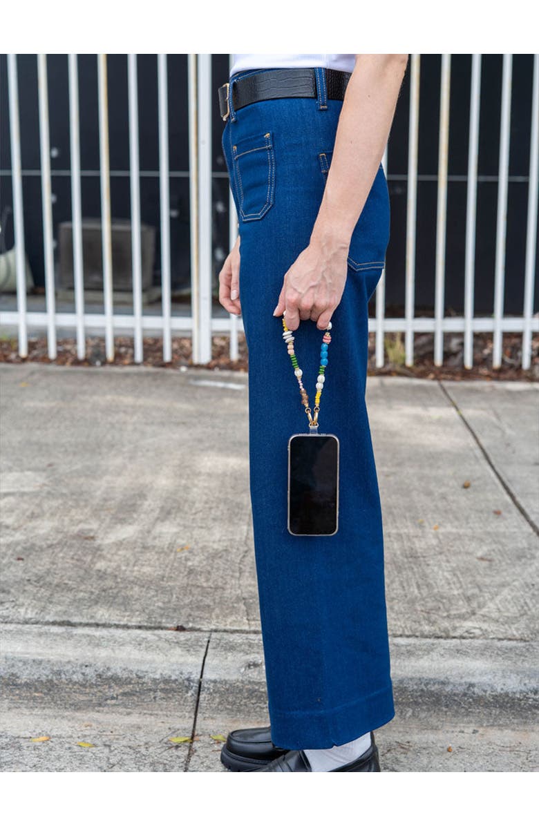 By Lilla Metrocard Bagcharm, Alternate, color, Multi