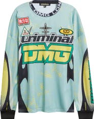 CRIMINAL DAMAGE Soccer Mesh Graphic Jersey
