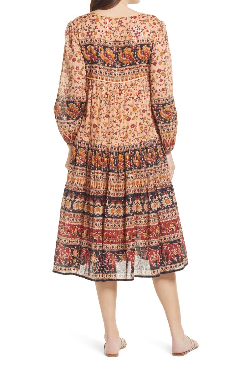 Advika Long Sleeve Dress, Alternate, color, MULTI