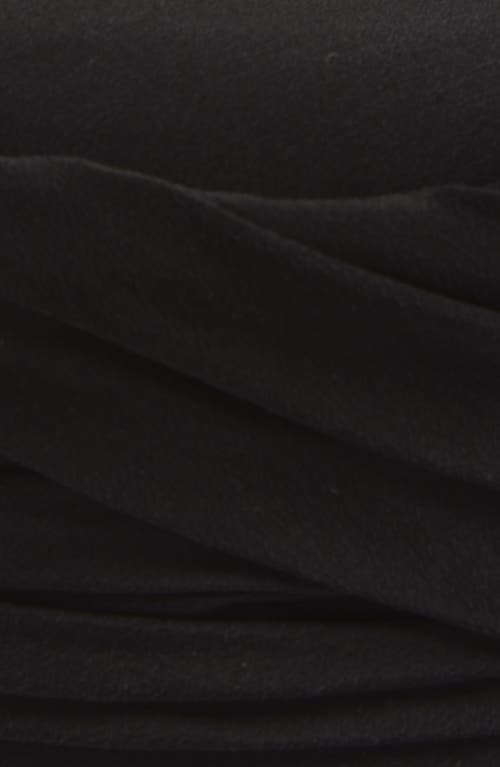 Chloé Wool & Silk Crepe Hat In Black