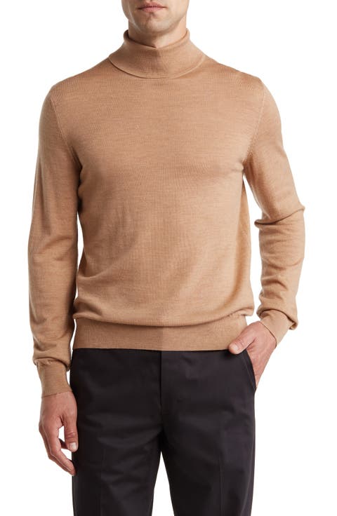 Merino Wool Turtleneck Sweater