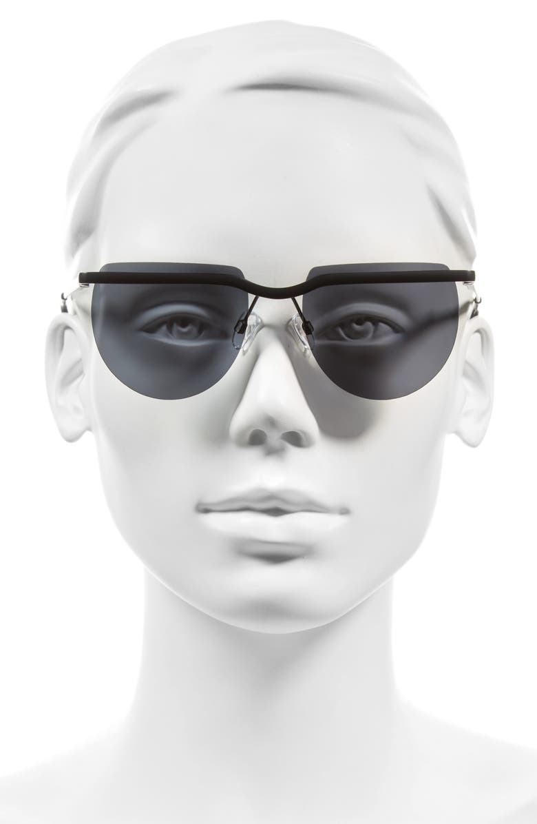 Le Specs Mafia Moderne 52mm Rimless Sunglasses, Alternate, color,