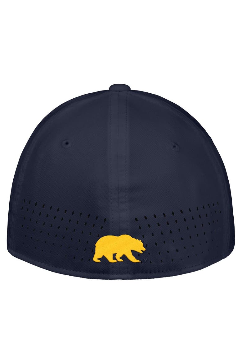 Men's Nike Navy Cal Bears 2026 On-Field AeroBill SwooshFlex Dri-FIT Hat, Alternate, color, Navy