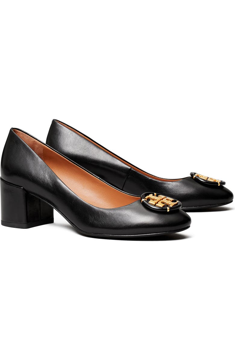 Tory Burch Logo Medallion Pump, Main, color,
