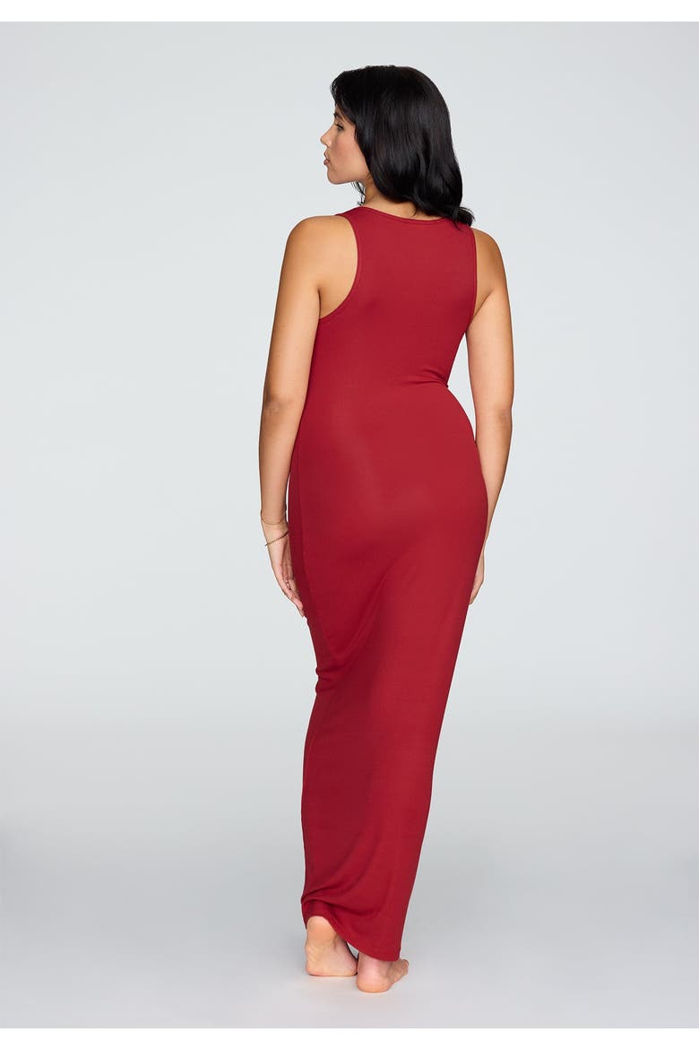 The Midi Dress, Alternate, color, SCARLET