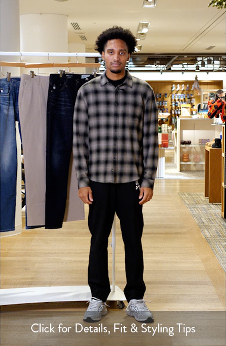 Lennox Plaid Button-Up Shirt, sales video thumbnail