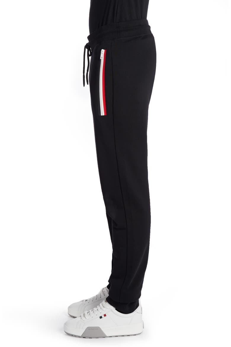 Cotton Joggers, Alternate, color, BLACK