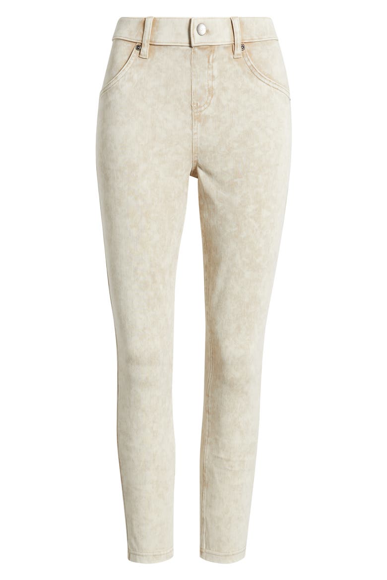 Ultra Ultrasoft High Rise Denim Skimmer Leggings, Alternate, color, OATMEAL ACID