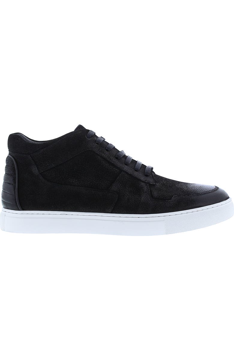 Zanzara Bobby Leather High Top Sneaker, Alternate, color,