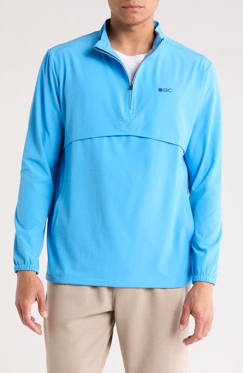 Black Clover Quarter Jack Half Zip Jacket, Main, color, 