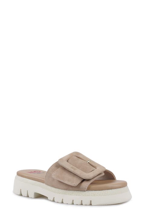 Tail Platform Slide Sandal (Women)