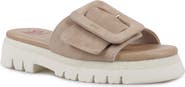 National Comfort Tail Platform Slide Sandal