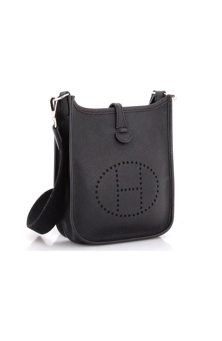Pre-Owned Hermes Evelyne Bag Gen III Epsom TPM, Alternate, color, Noir