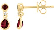 EFFY Goldtone Plated Sterling Silver Drop Earrings