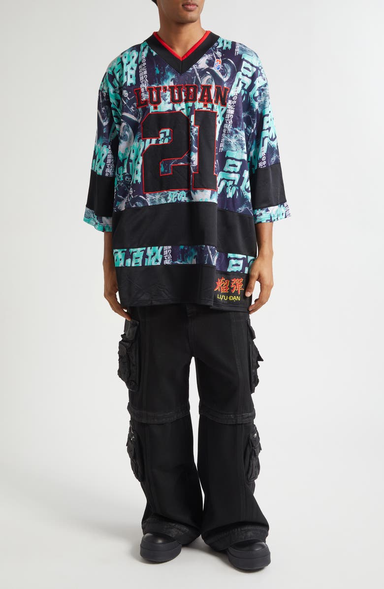 LU'U DAN Ghostriders Hockey Jersey, Alternate, color, Ghost Riders