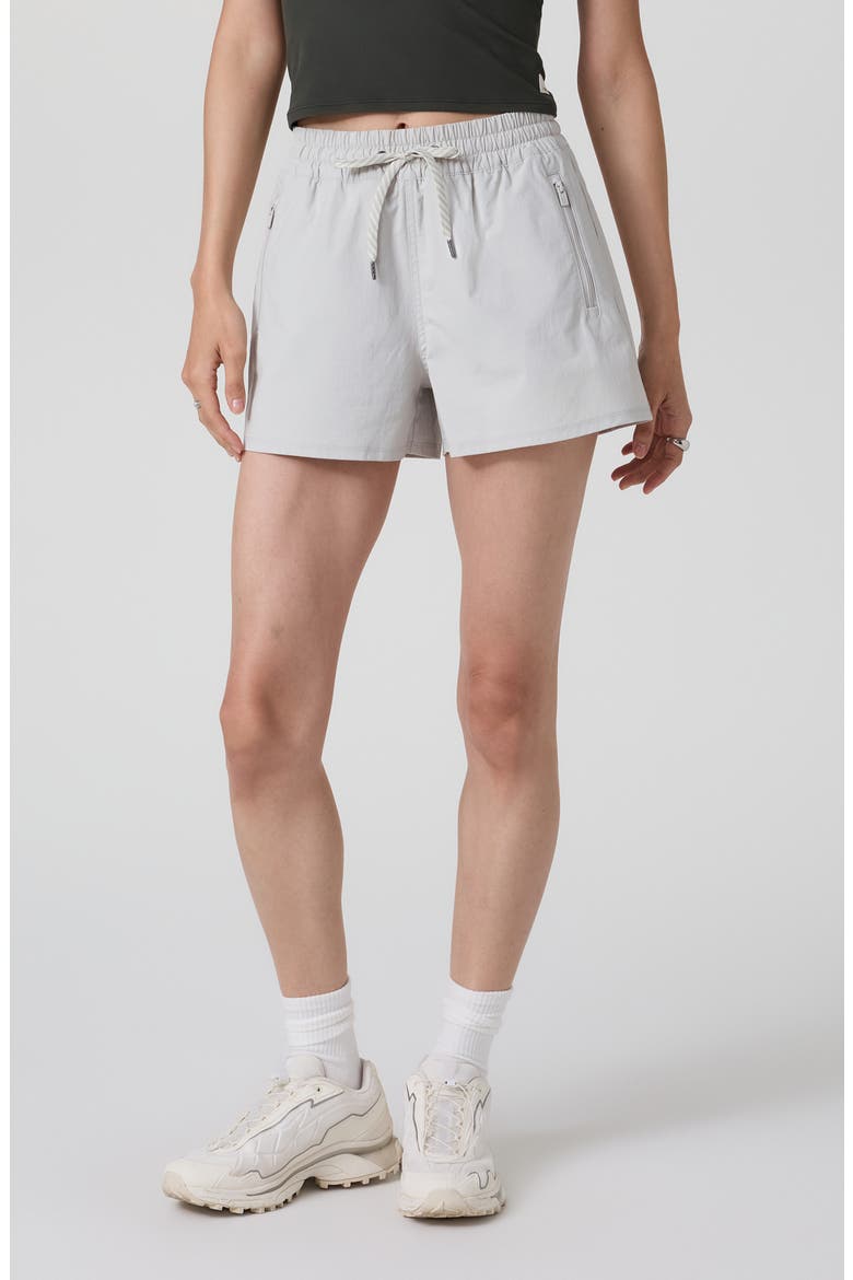 Birch Drawstring Shorts, Main, color, SILVER CLOUD