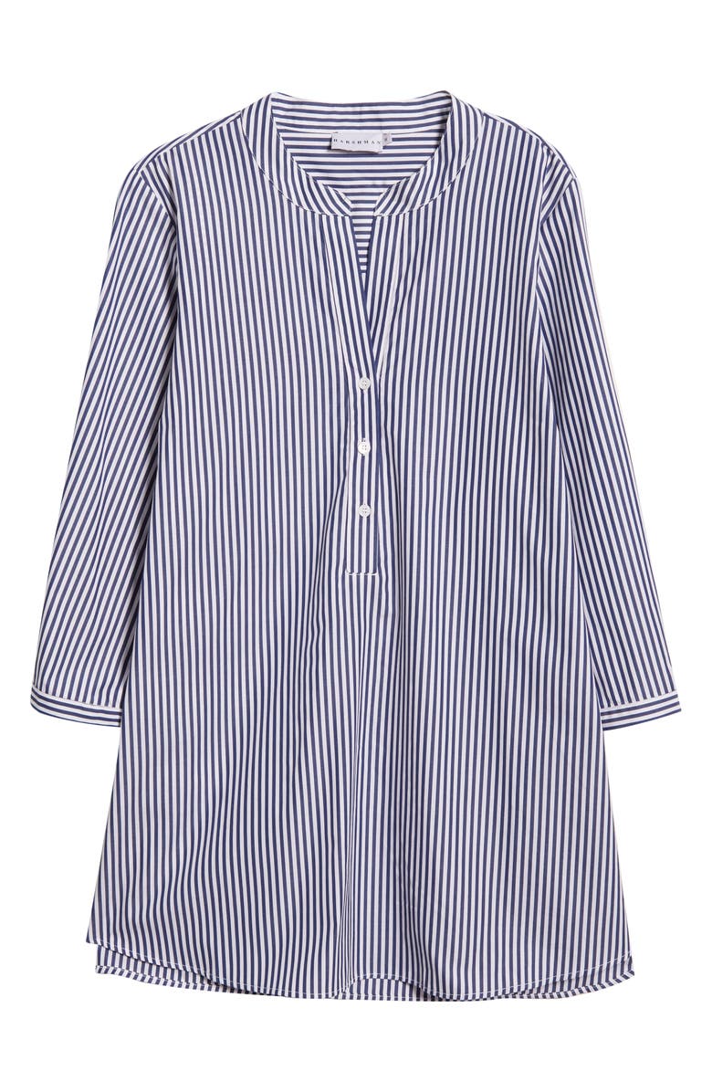 HARSHMAN Derrington Stripe Cotton Tunic Top, Alternate, color, 