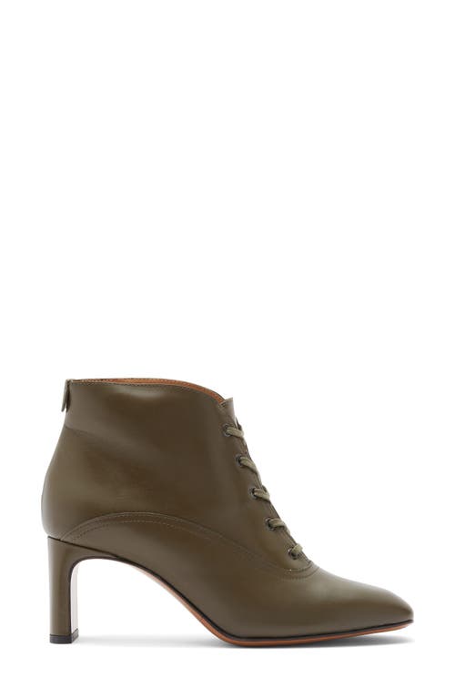 Labucq Jil Leather Boot In Gray