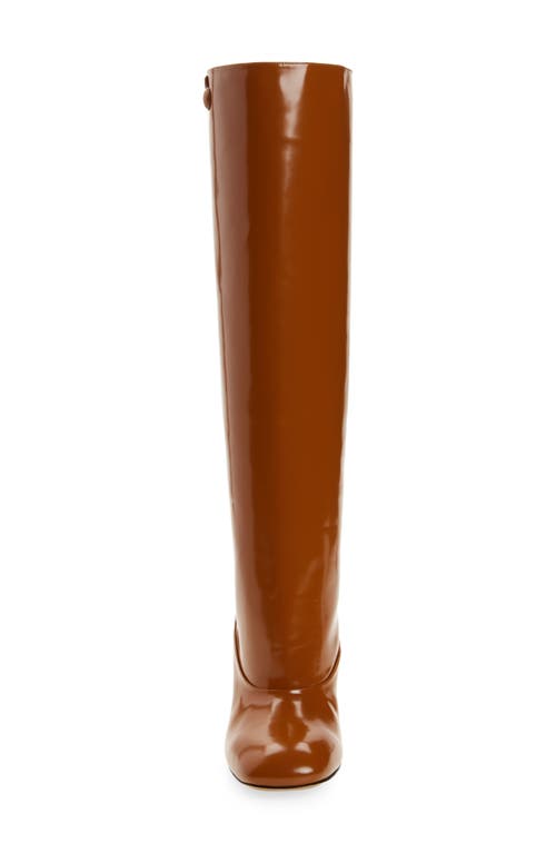 Marni Trunkaroo Knee High Boot In Brown