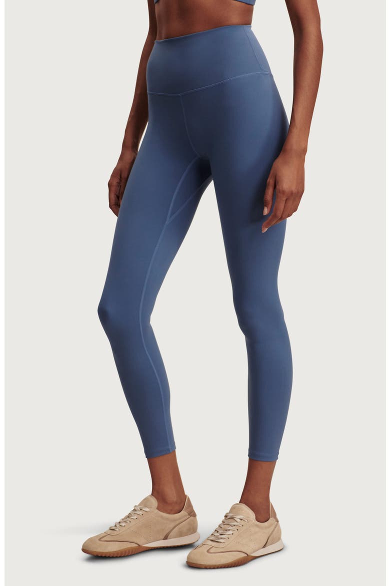 FreeSoft™ High Rise 25-Inch Leggings, Alternate, color, BIJOU BLUE