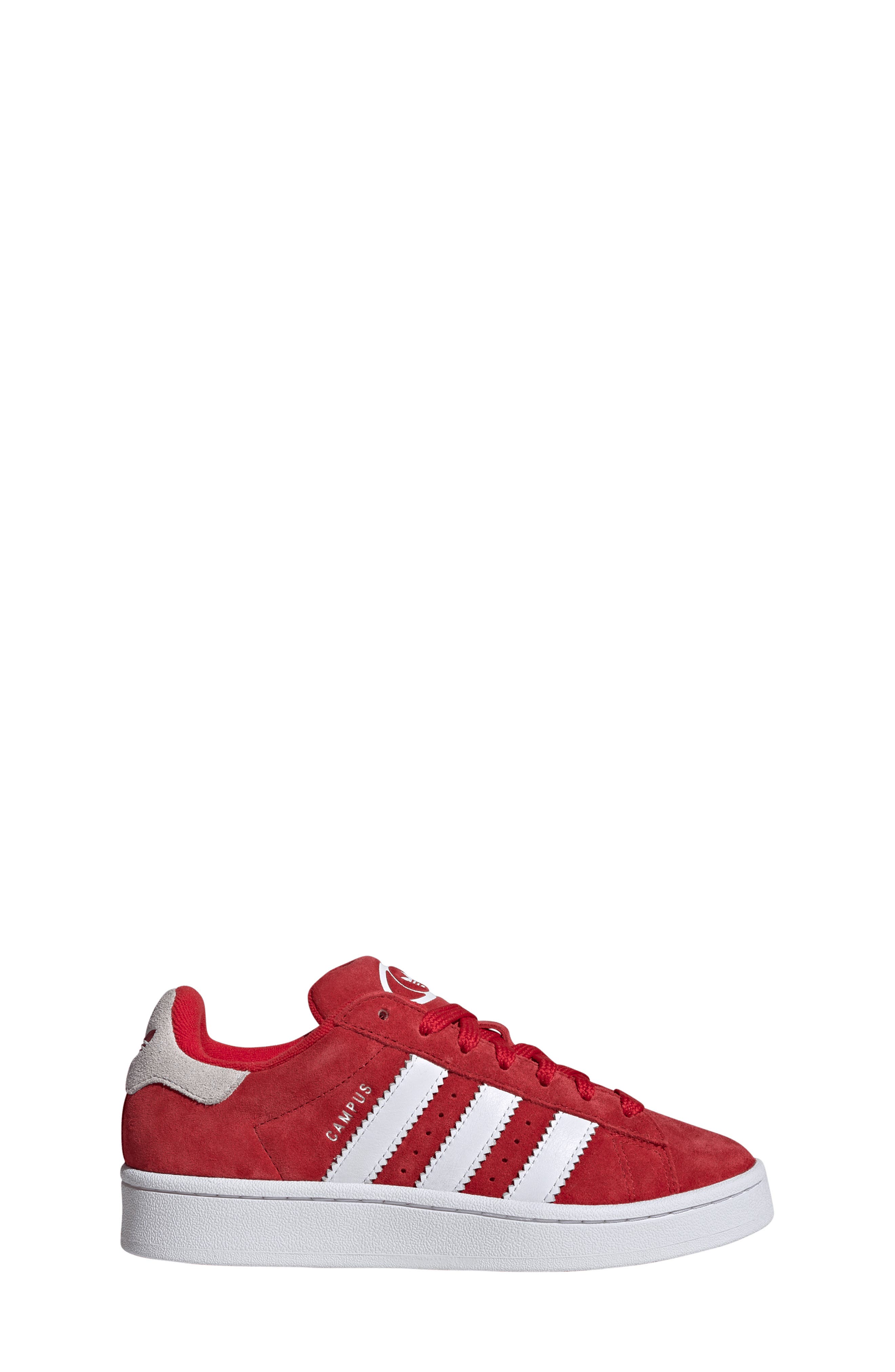 adidas Kids' Campus 00s Sneaker, Alternate, color, Scarlet/ Footwear White