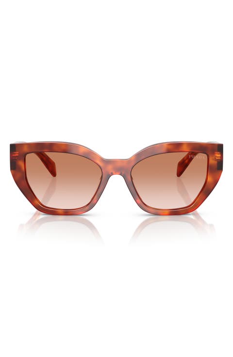 53mm Butterfly Polarized Sunglasses