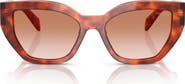 Prada 53mm Butterfly Polarized Sunglasses