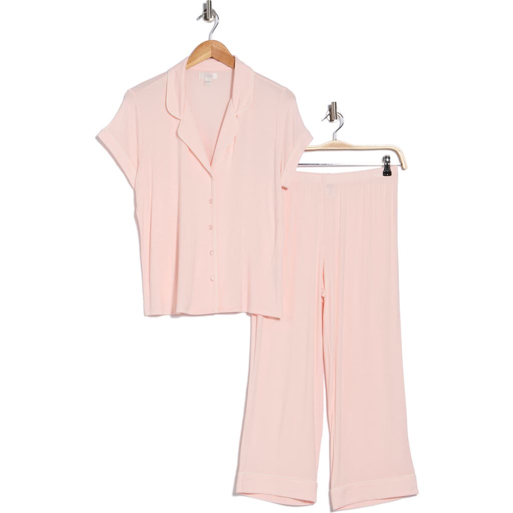 Nordstrom Rack Tranquility Cropped Pajamas In Pink