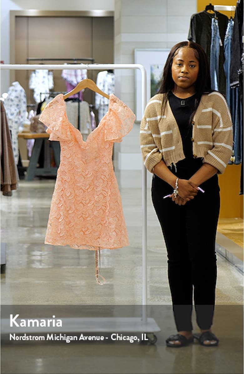 Verity Lace Minidress, sales video thumbnail