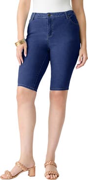 Roaman's Plus Size 24/7 Bermuda Short