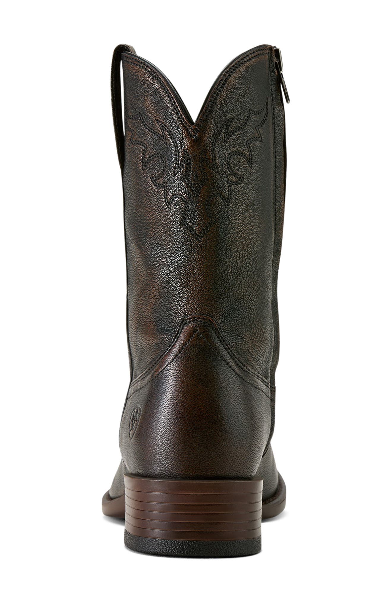 Ariat Sonoro Roper Toe Western Boot, Alternate, color, Chocolate Truffle