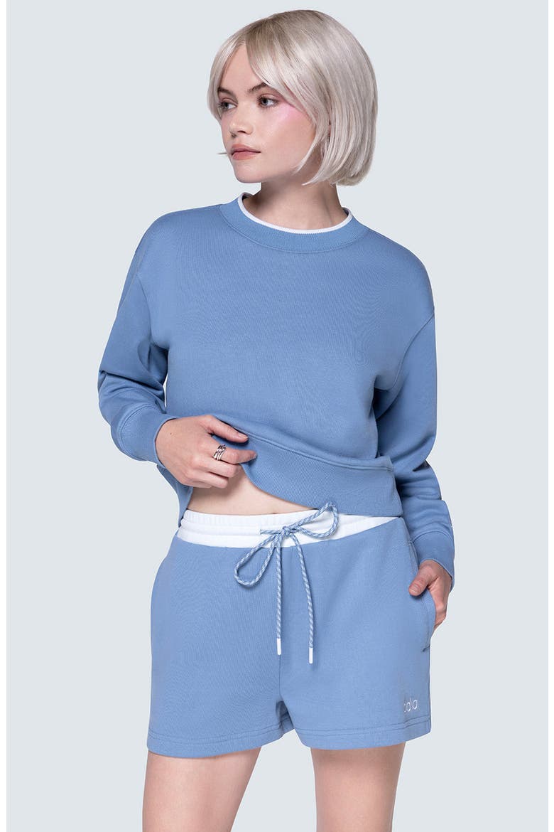 The Everyday Sweatshirt, Alternate, color, Sea
