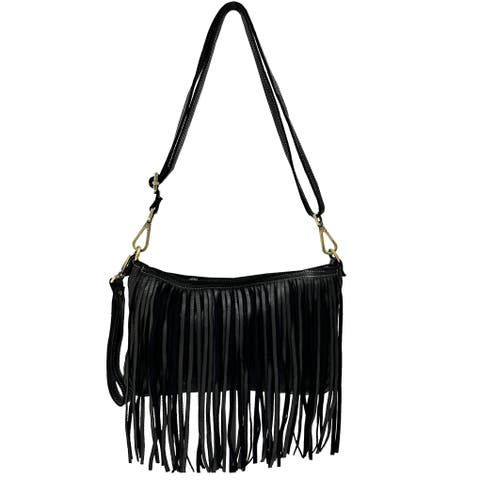 Fringe Crossbody